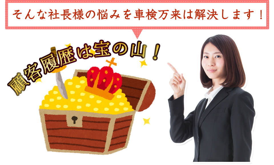 顧客履歴は宝の山！